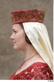 Medieval Castle lady in a dress 1 Castle lady hat…